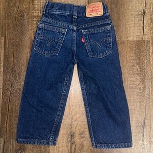 Toddler Levi’s Denim Jeans Adjustable Waistband Size 2T